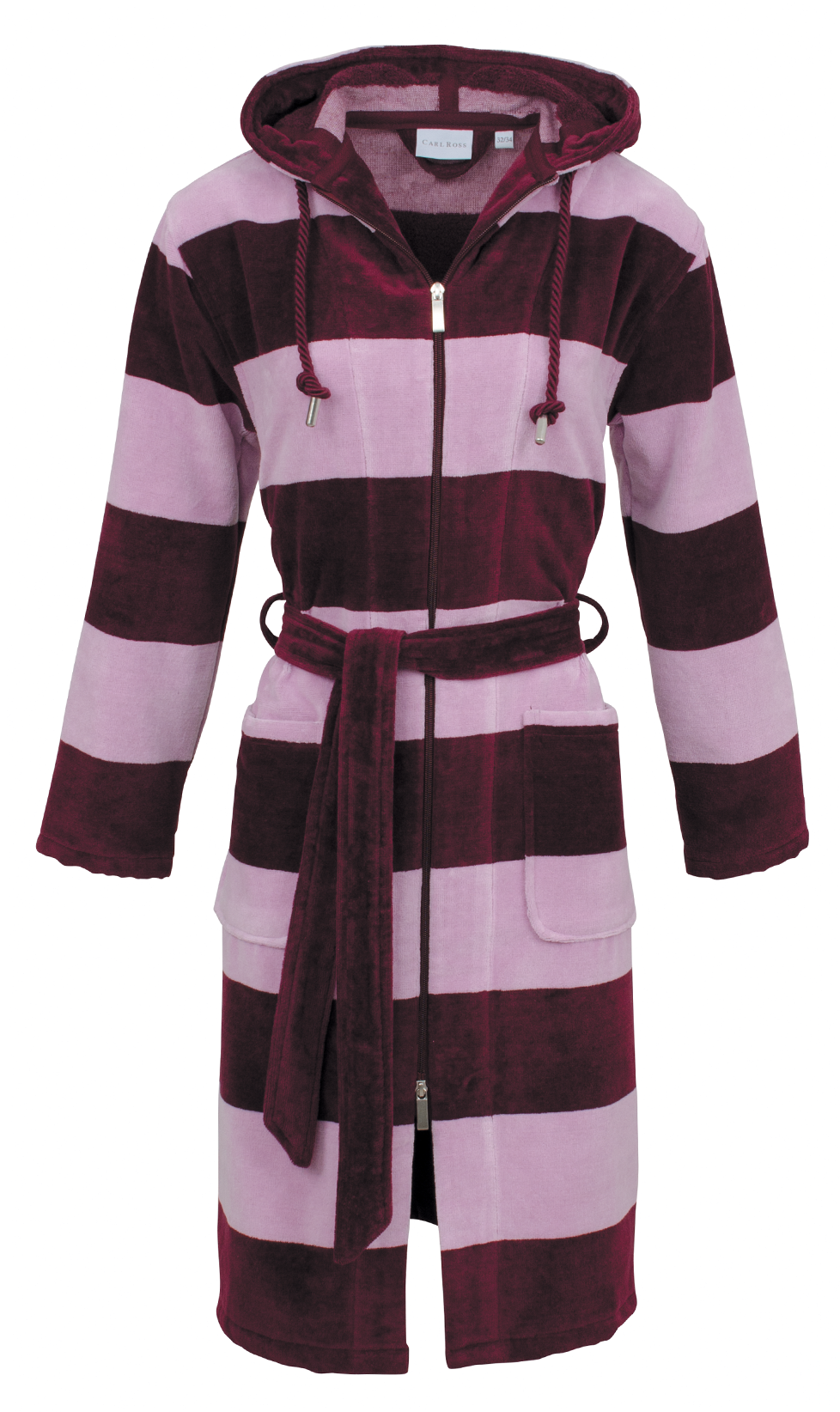 Damen-Bademantel-Velours