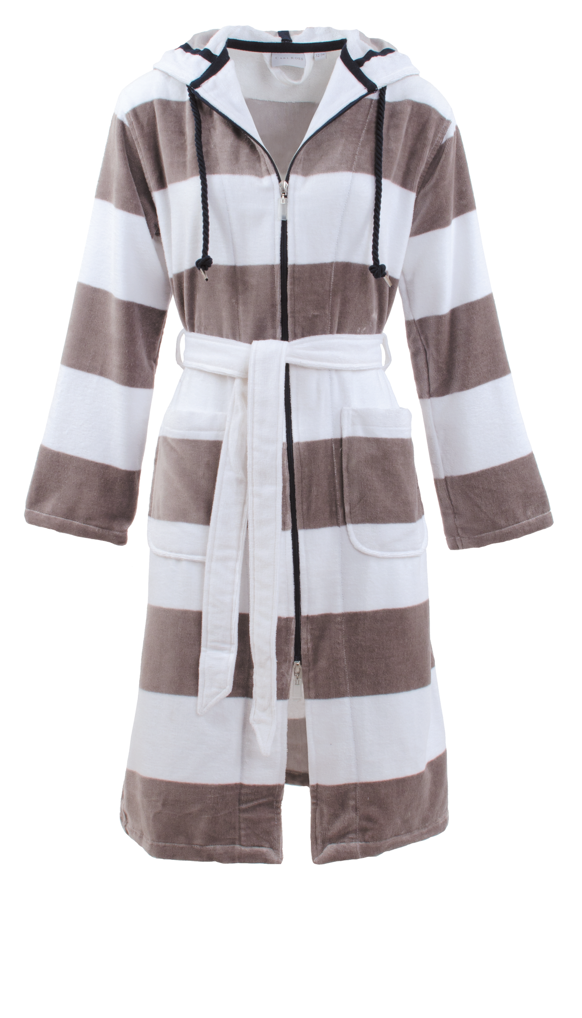 Damen-Bademantel-Velours