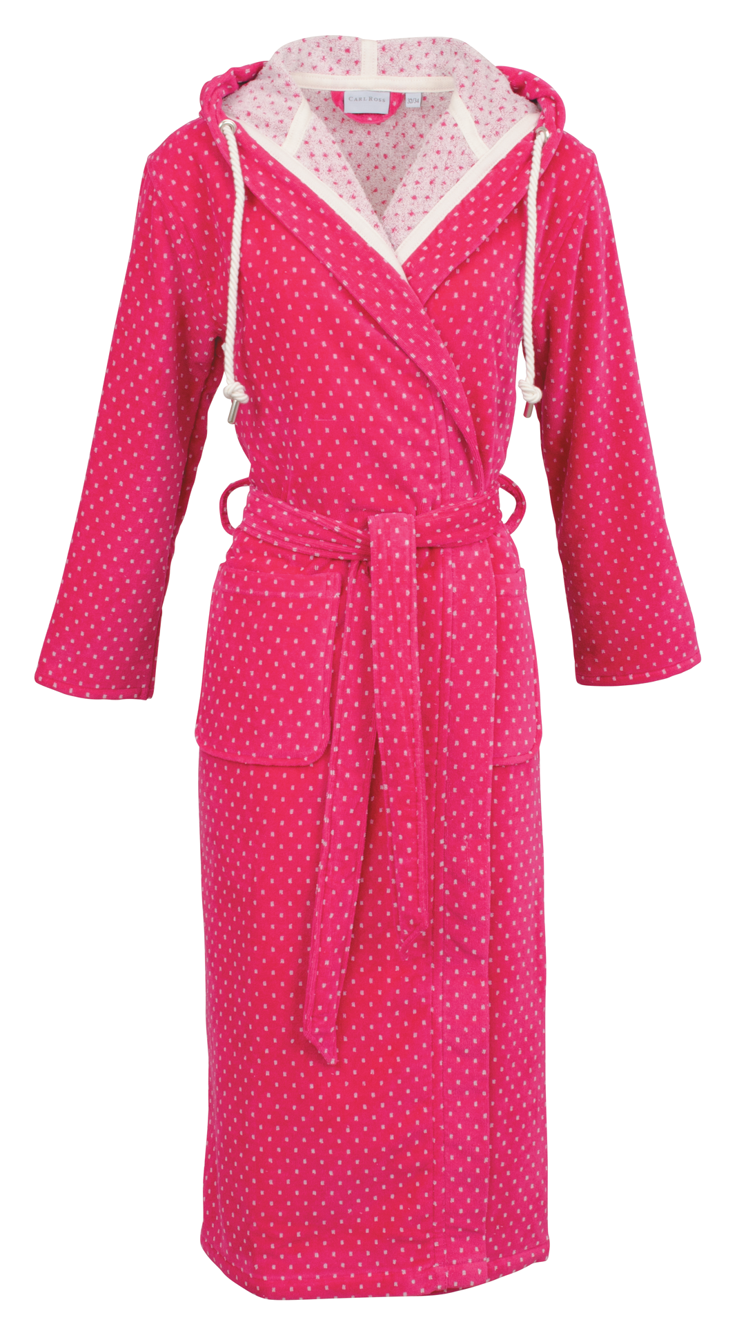 Damen-Bademantel-Velours