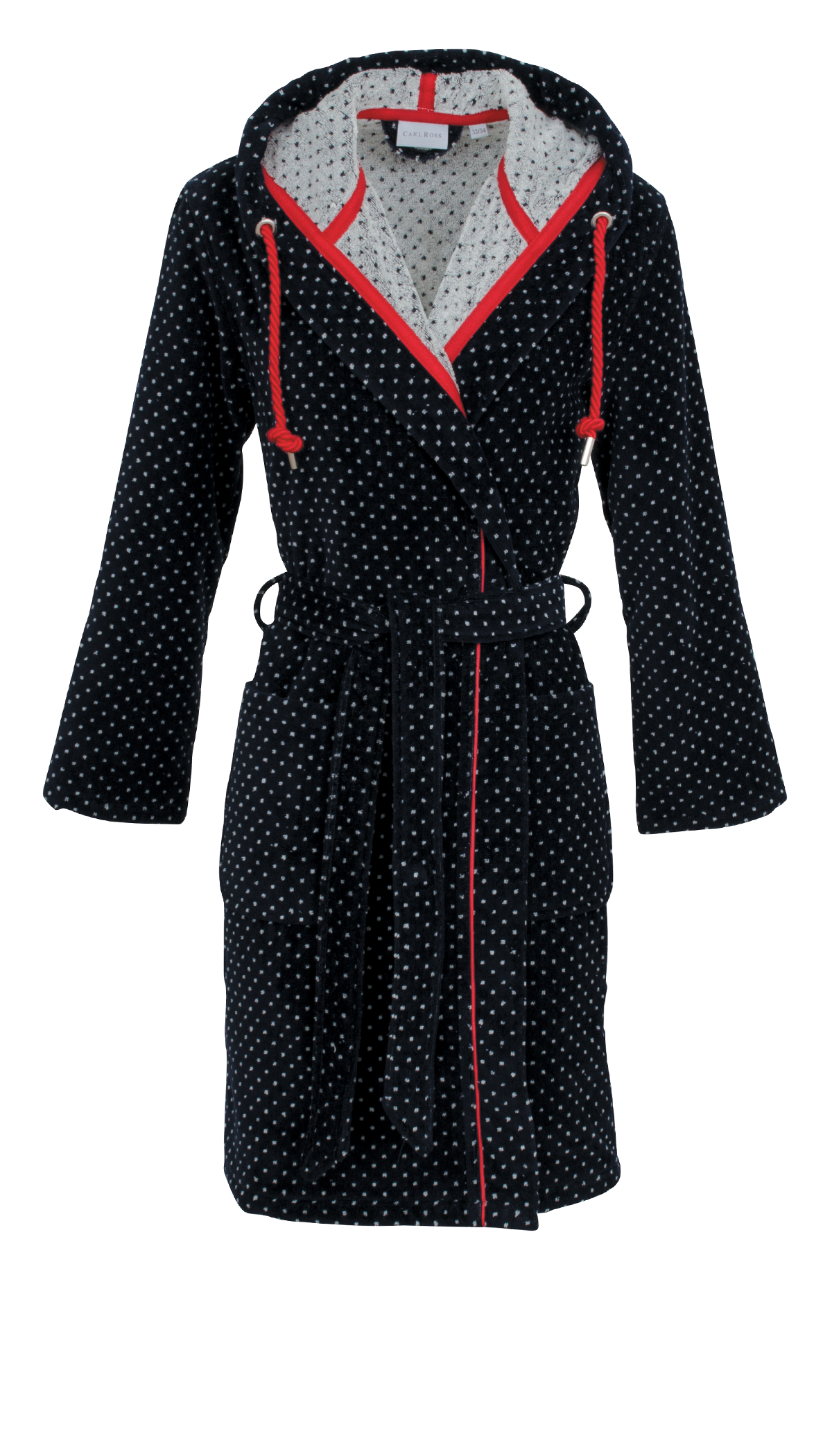 Damen-Bademantel-Velours