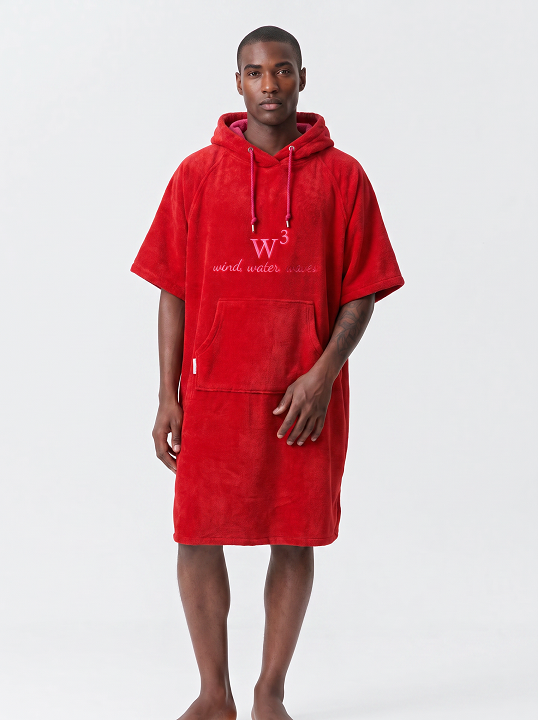 Unisex-Poncho-mit-Stick