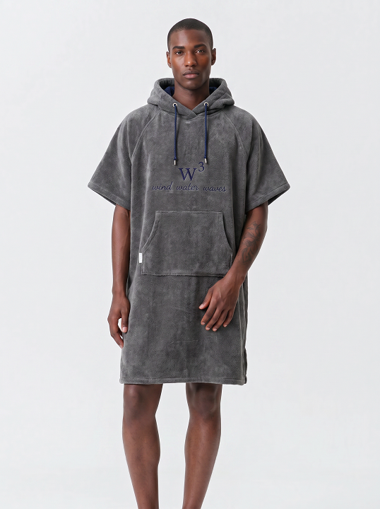Unisex-Poncho-mit-Stick