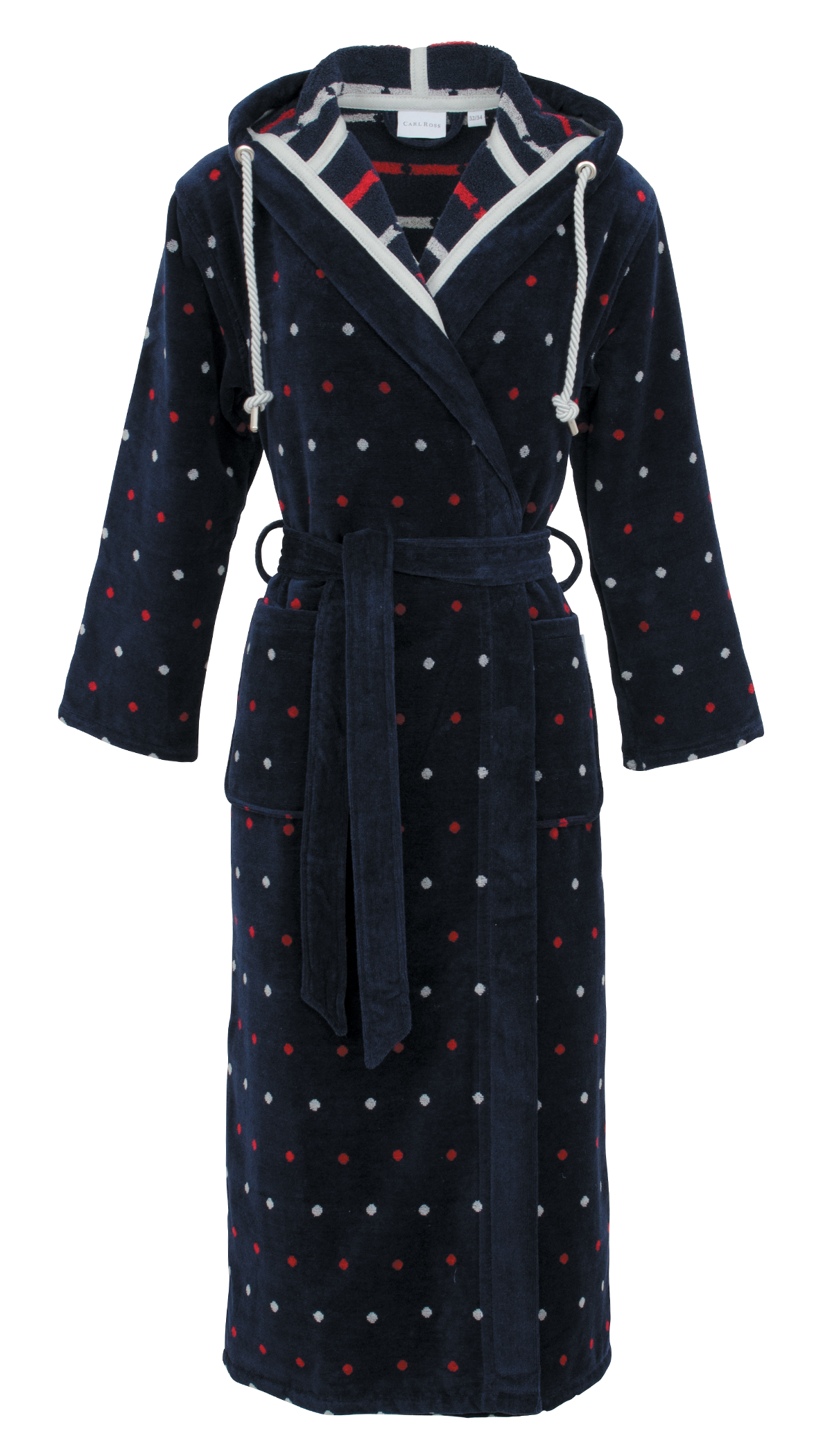 Damen-Bademantel-Velours