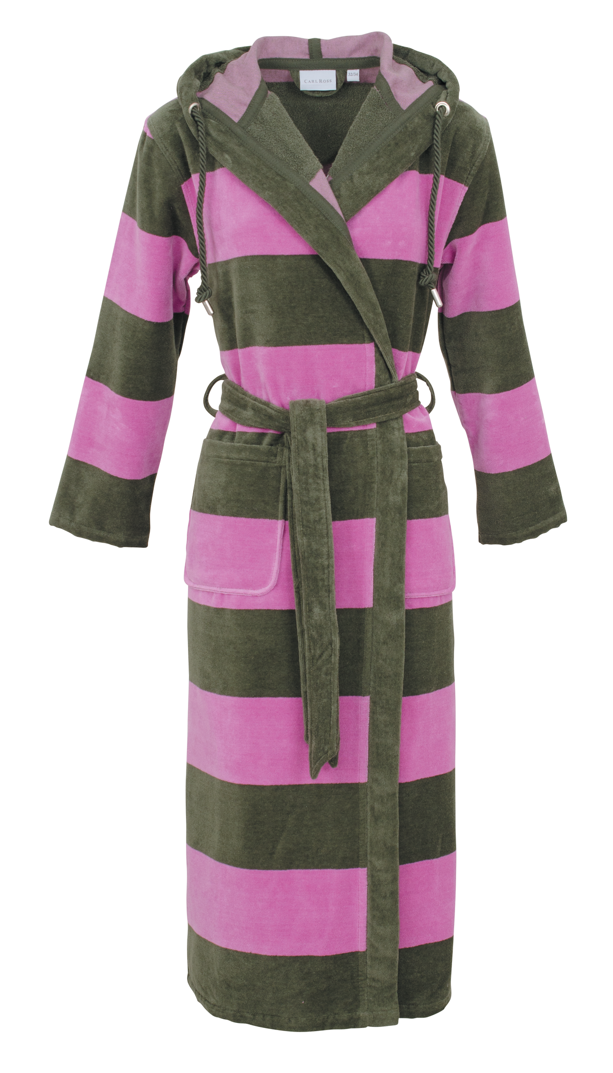 Damen-Bademantel-Velours