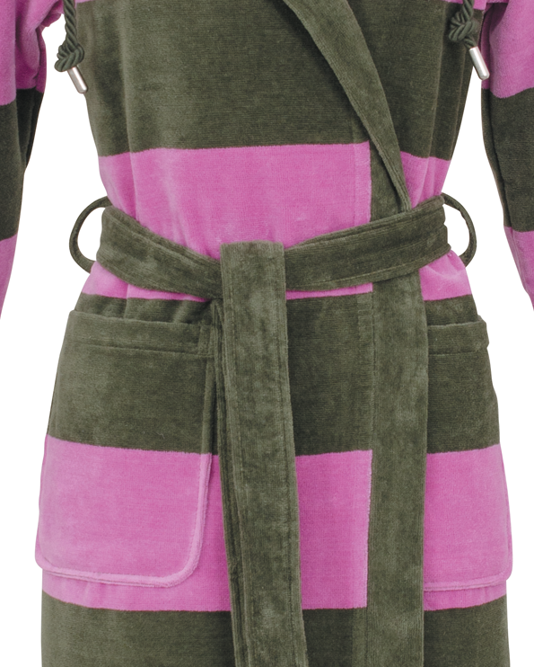 Damen-Bademantel-Velours