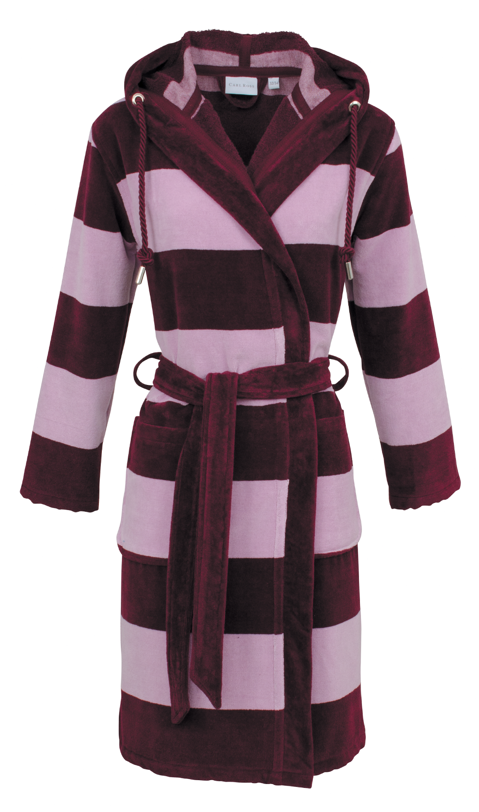 Damen-Bademantel-Velours