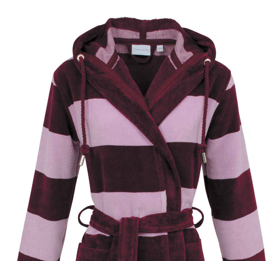 Damen-Bademantel-Velours