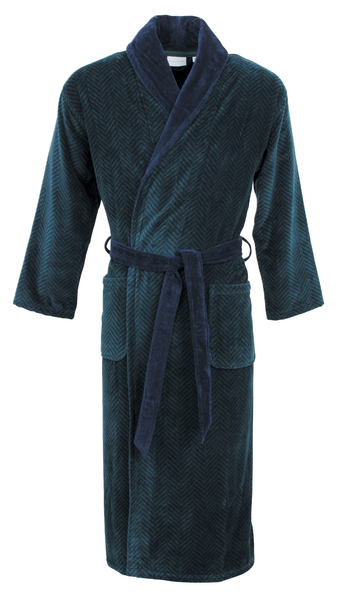 Herren-Bademantel-Velours