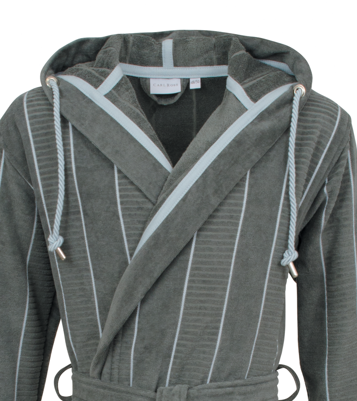 Herren-Bademantel-Velours