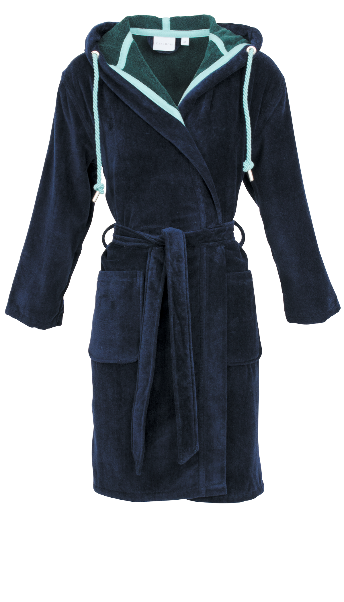 Unisex-Bademantel-Velours