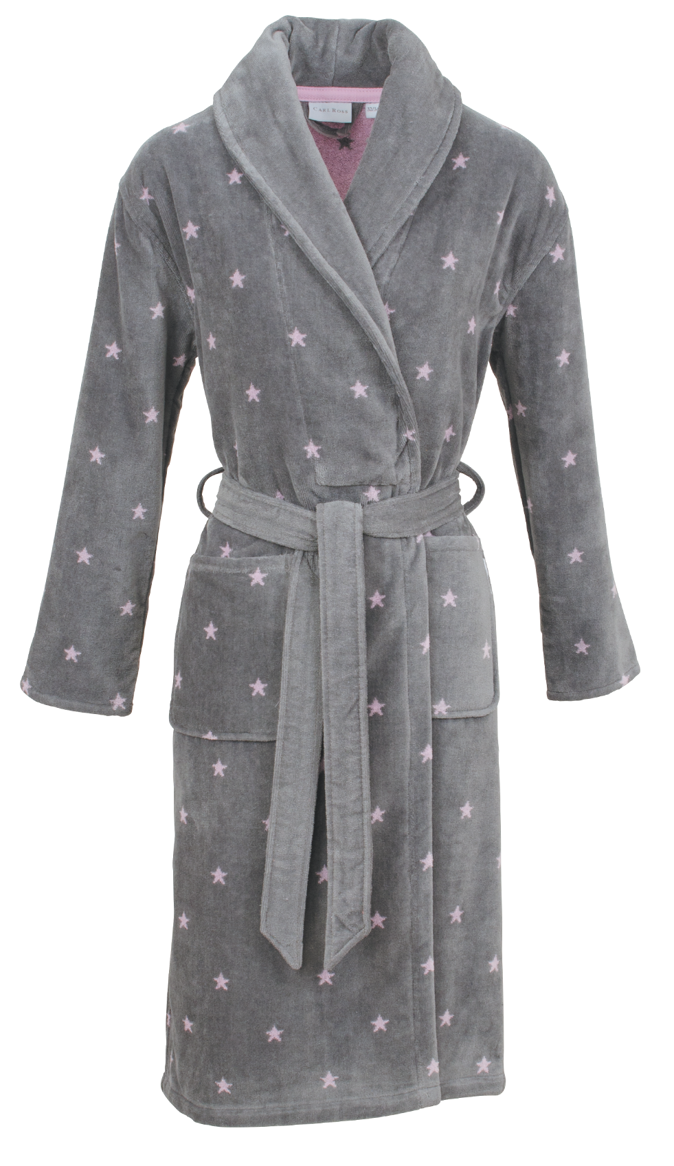 Damen-Bademantel-Velours