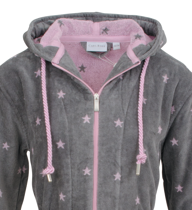 Unisex-Bademantel-Velours