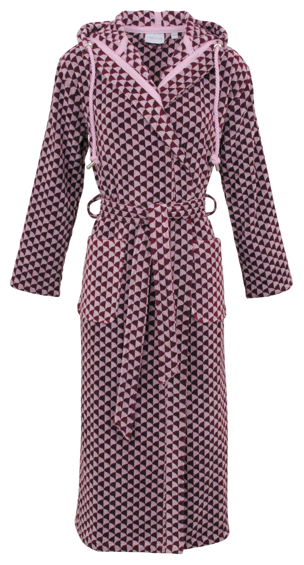 Damen-Bademantel-Velours