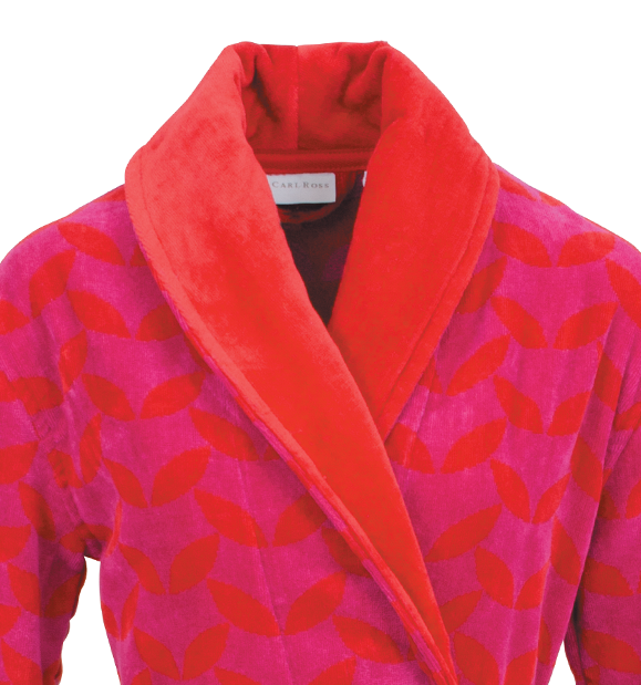 Damen-Bademantel-Velours