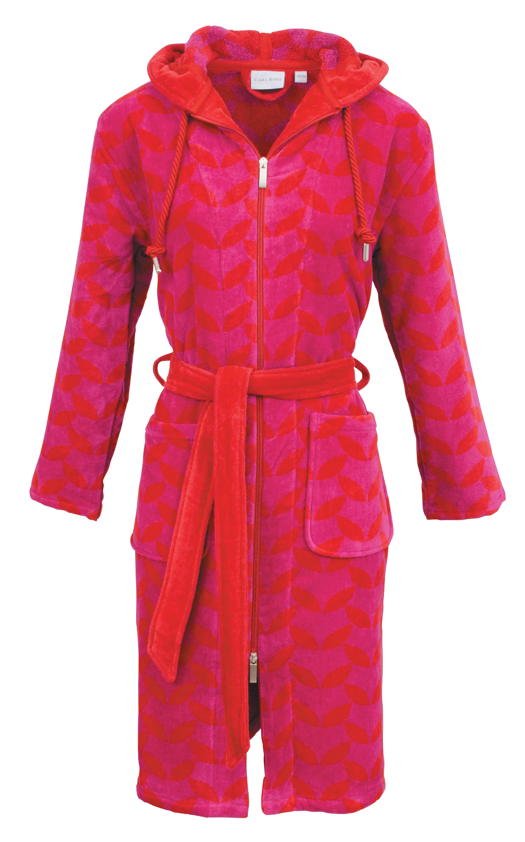 Unisex-Bademantel-Velours