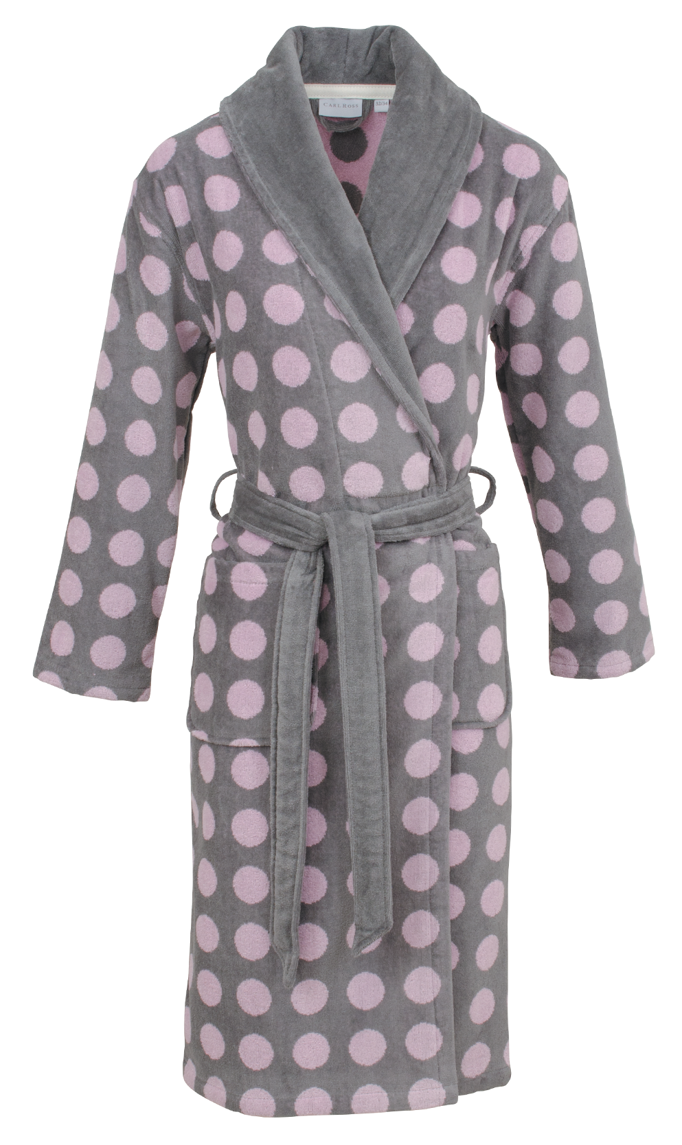 Damen-Bademantel-Velours