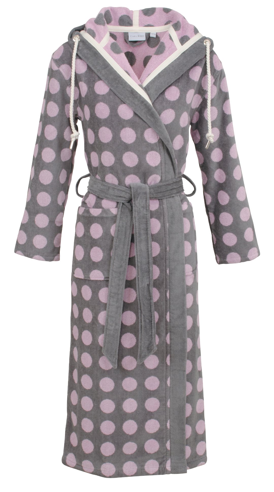 Damen-Bademantel-Velours