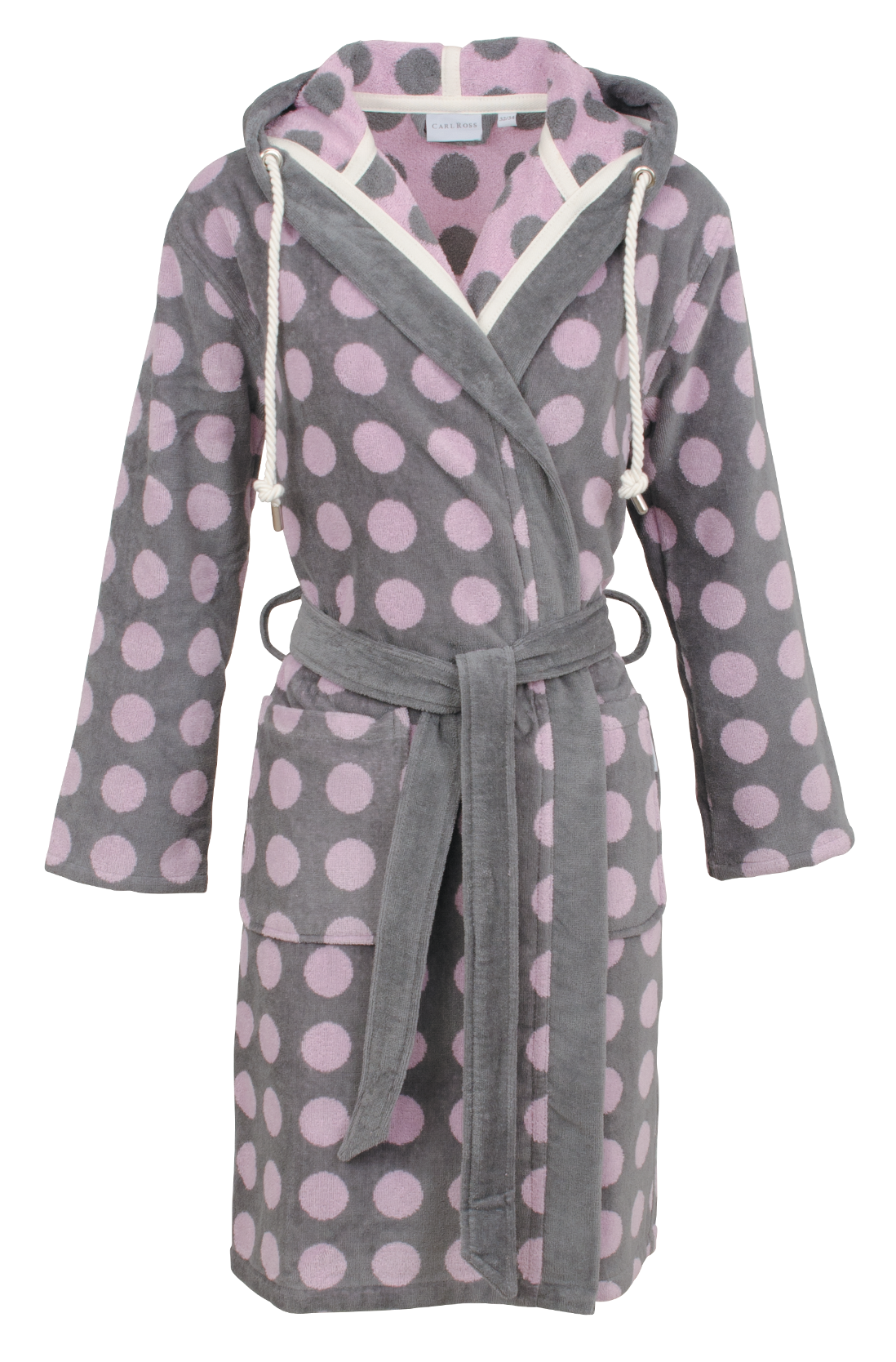 Damen-Bademantel-Velours