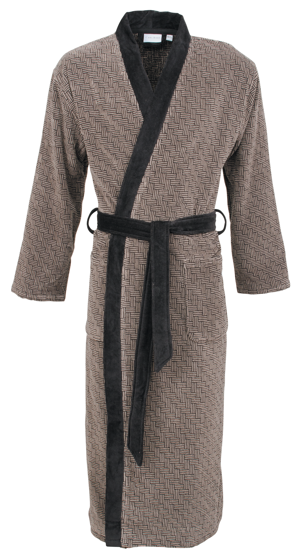 Herren-Bademantel-Velours