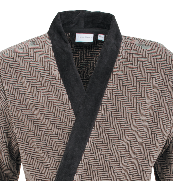 Herren-Bademantel-Velours