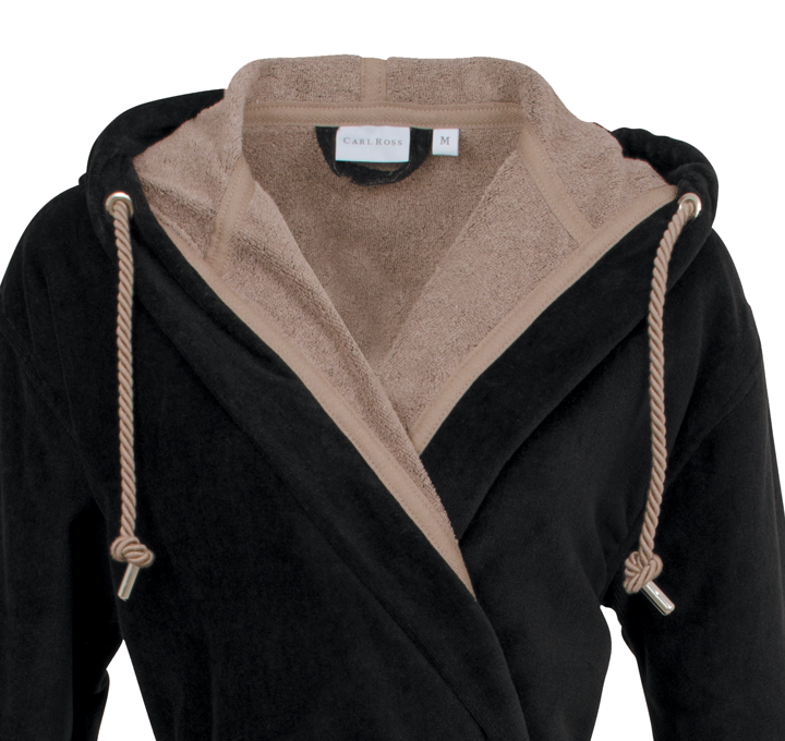 Unisex-Bademantel-Velours