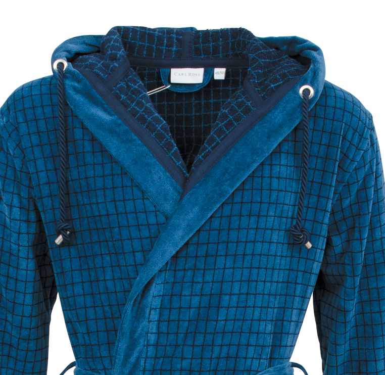 Herren-Bademantel-Velours