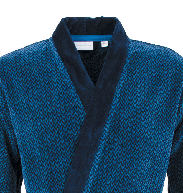 Herren-Bademantel-Velours