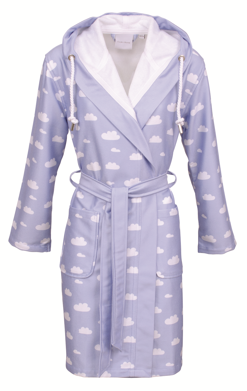 Damen-Bademantel-Velours