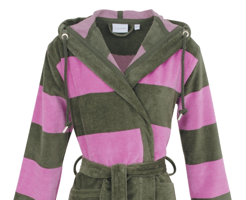 Damen-Bademantel-Velours