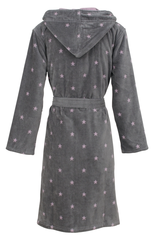 Damen-Bademantel-Velours