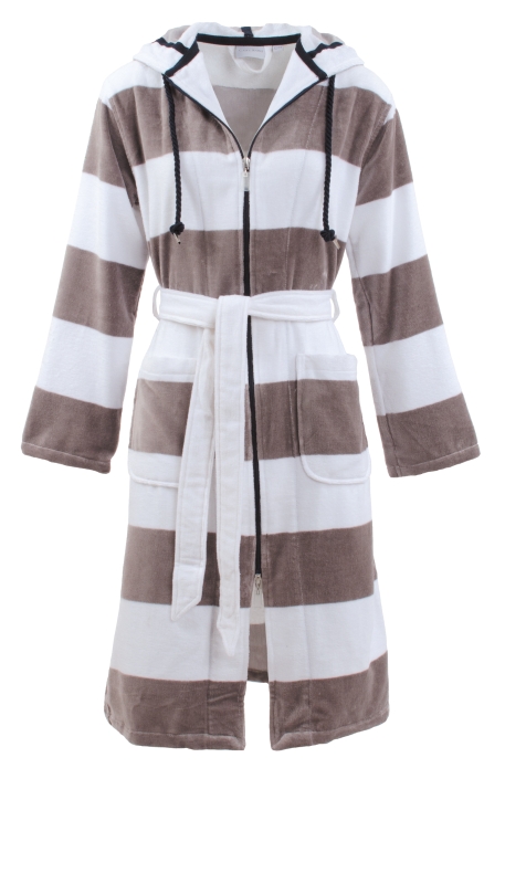 Damen-Bademantel-Velours