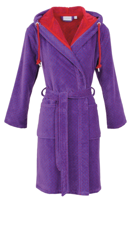 Damen-Bademantel-Velours