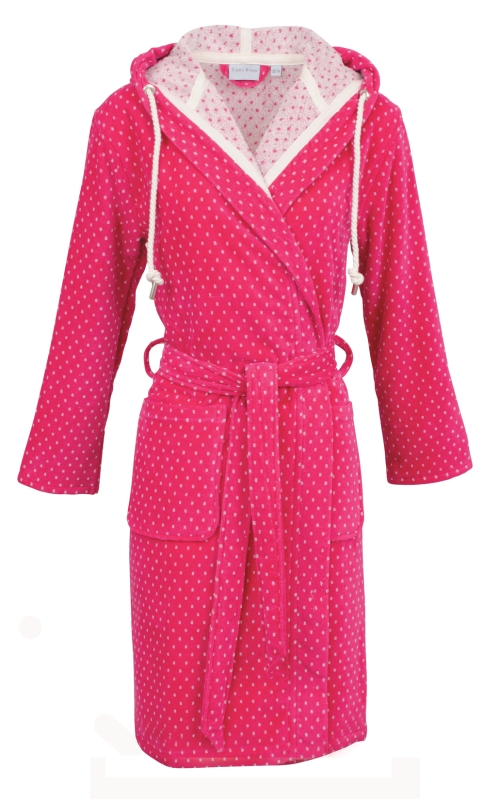 Damen-Bademantel-Velours