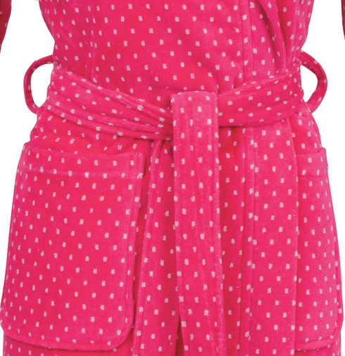 Damen-Bademantel-Velours