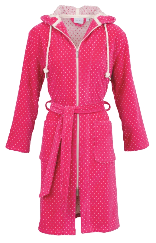 Damen-Bademantel-Velours