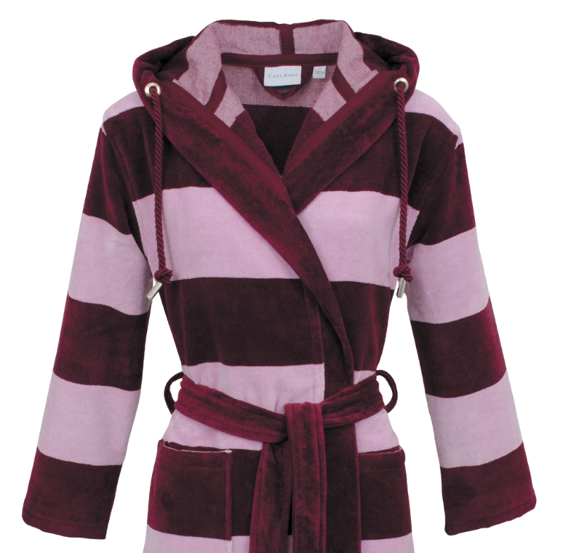 Damen-Bademantel-Velours