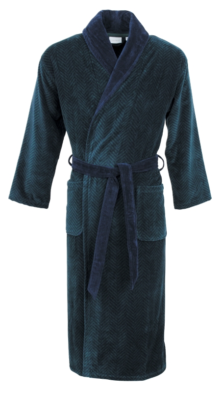 Herren-Bademantel-Velours