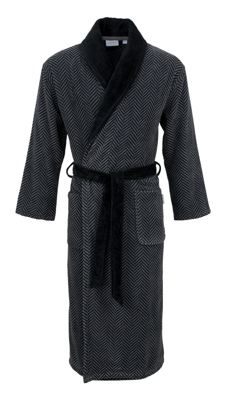 Herren-Bademantel-Velours