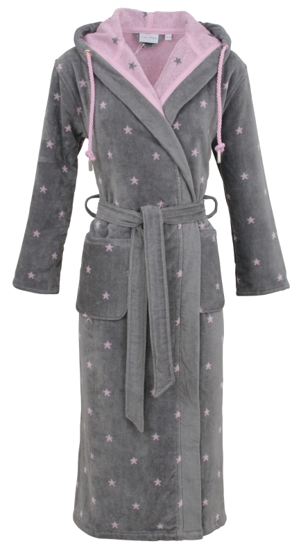 Damen-Bademantel-Velours