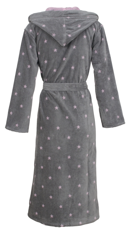 Damen-Bademantel-Velours