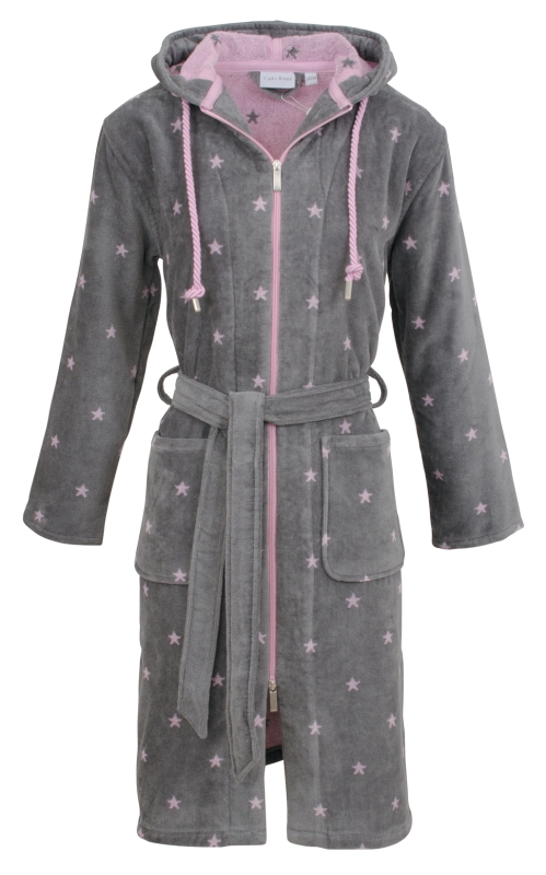 Unisex-Bademantel-Velours