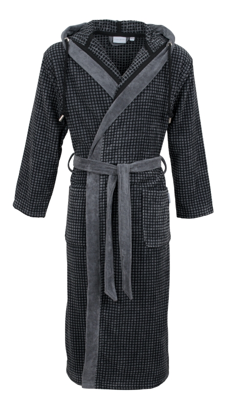 Herren-Bademantel-Velours