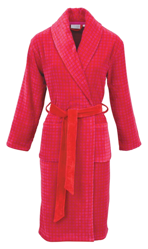 Damen-Bademantel-Velours
