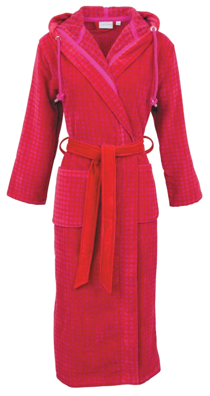 Damen-Bademantel-Velours