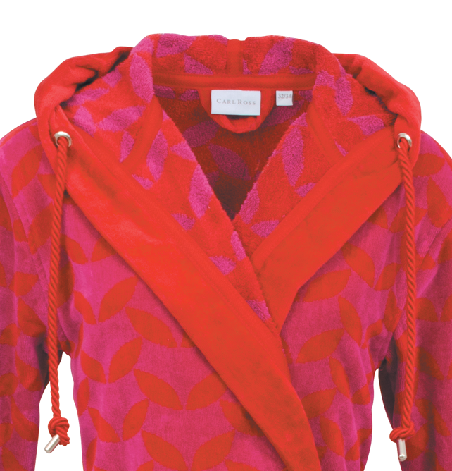 Damen-Bademantel-Velours