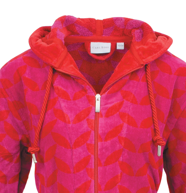 Unisex-Bademantel-Velours