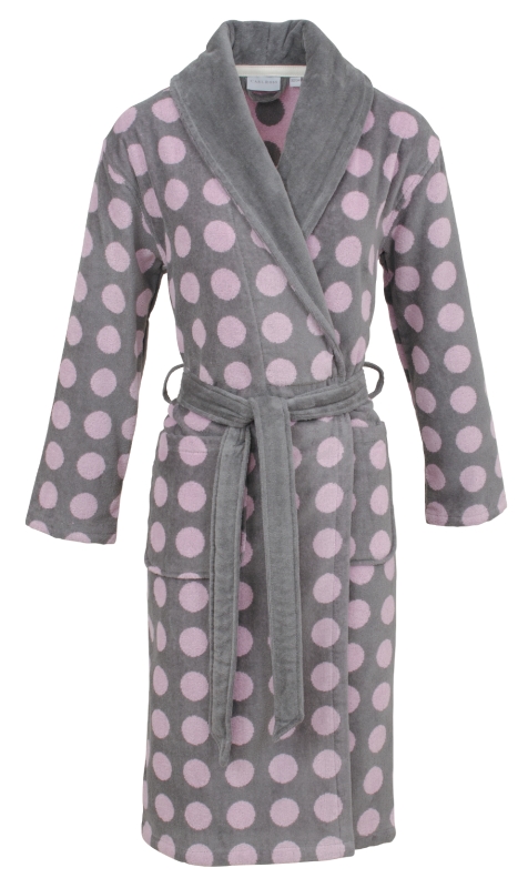 Damen-Bademantel-Velours