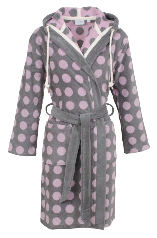 Damen-Bademantel-Velours