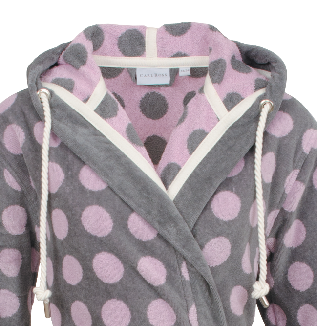 Damen-Bademantel-Velours