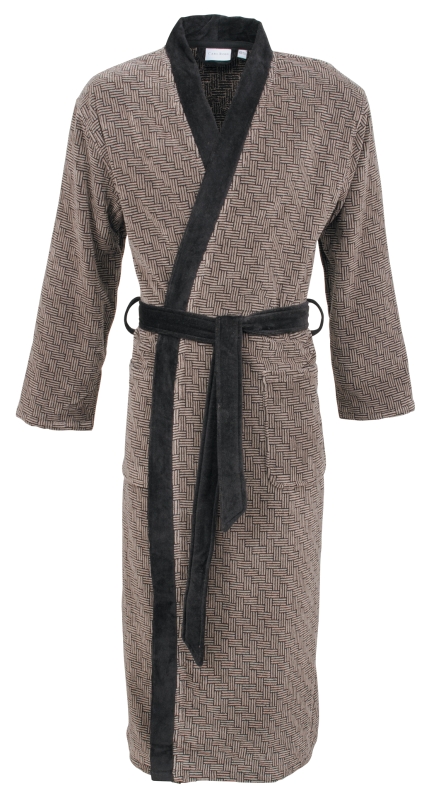 Herren-Bademantel-Velours